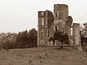 Chateau de Lisle (face). Enfin... Ce qu'il en reste !